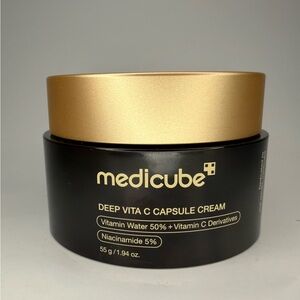 Medicube Deep Vita C Capsule Cream Brightening Vitamin C Moisturizer K-Beauty